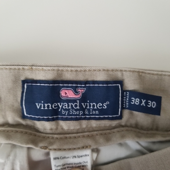 Vineyard Vines Khaki Breaker Pants Size 38 x 30 - Picture 4 of 9